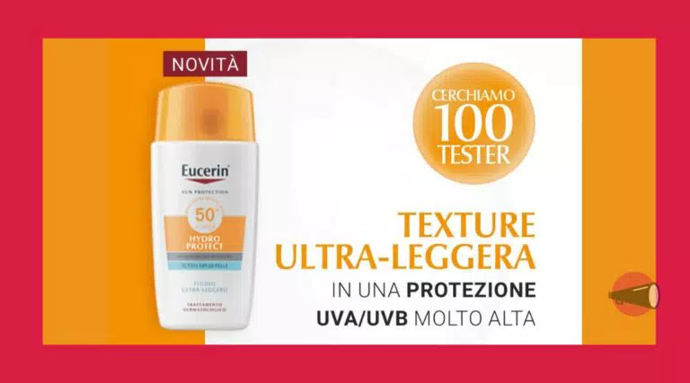 Diventa tester Eucerin Hydro Protect Fluido