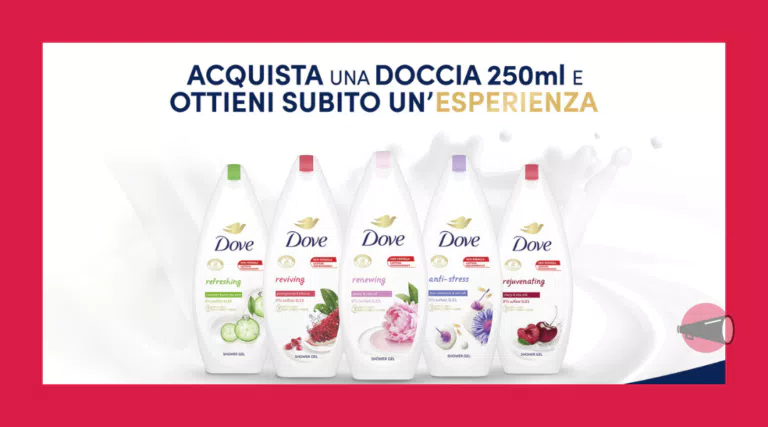 Dove ti premia: in omaggio 1 esperienza a tua scelta
