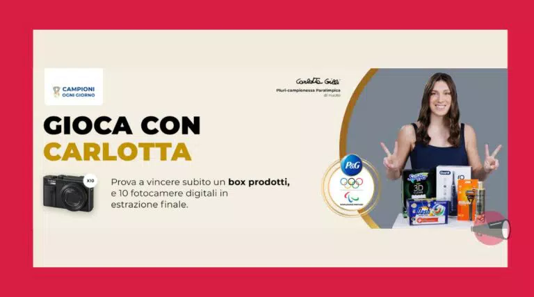 Partecipa al concorso gratuito P&G 