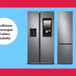 Sconto del 15% sui frigoriferi valida dal 2 al 5 giugno su Samsung.it