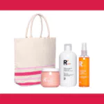 Kit Ricostruzione Solare con 3 prodotti haicare R*Sun + Summer Bag IN REGALO