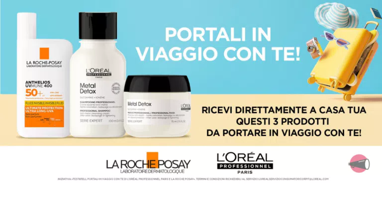 Diventa tester La Roche-Posay e L’Oreal