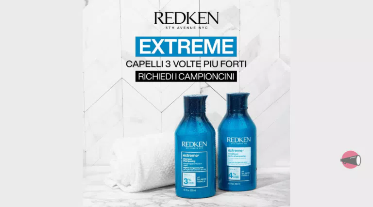 Richiedi i campioncini gratuiti di Redken Extreme per donare forza ai capelli indeboliti!