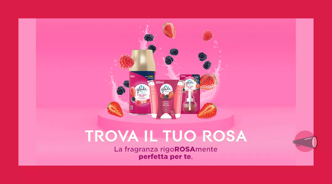 Buono sconto Glade Bubbly Berry Splash: scaricalo subito