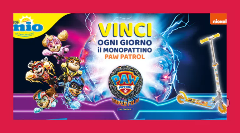 Concorso “MIO & Paw Patrol”: vinci i monopattini brandizzati