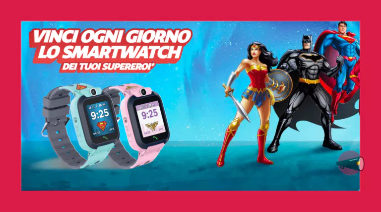 Concorso Nesquik 2023: vinci smartwatch e viaggio Warner Bros