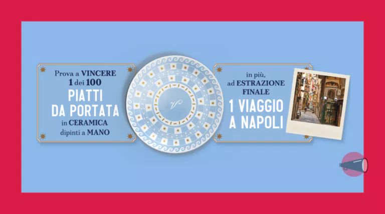 Concorso “Voiello e Coop”: 100 piatti da portata + 1 viaggio a Napoli gratis