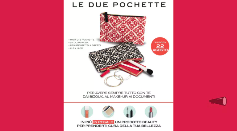 Amica di Settembre è in edicola con le pochette e un regalo beauty