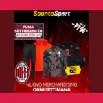 Scontosport Settimana Articoli per Fan AC Milan prodotti da 6.9€