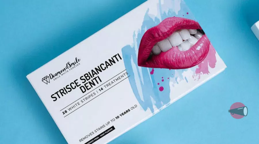 Strisce Sbiancanti Denti Diamond Smile: 50% di sconto
