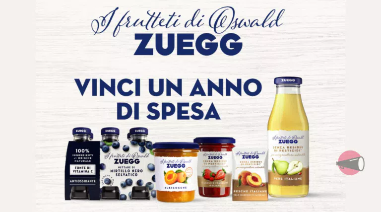 Concorso La spesa è più dolce con Zuegg 2024