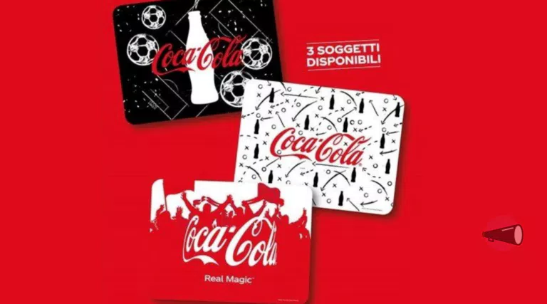 Tovaglietta Coca-Cola in omaggio
