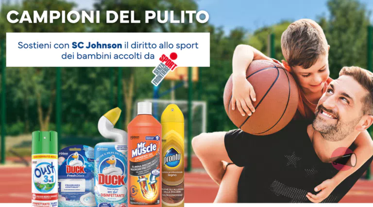 Campioni del Pulito: ricevi buono fitness/benessere (premio certo) e vinci abbonamento sportivo