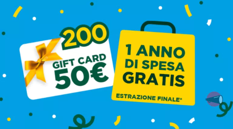 Concorso Ferrari “200 volte grazie!”: vinci 200 gift card 50€ e… 1 anno di spesa gratis!