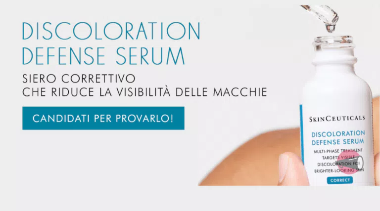 Diventa tester del nuovo Discoloration Defense Serum!