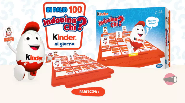 Concorso Kinder Game 2023: vinci giochi Indovina Chi Kinder