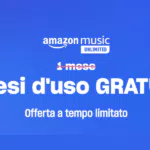 Amazon Music Unlimited: provalo GRATIS per 3 mesi