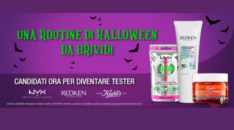 Diventa Tester Kiehl's, Redken e NYX PMU