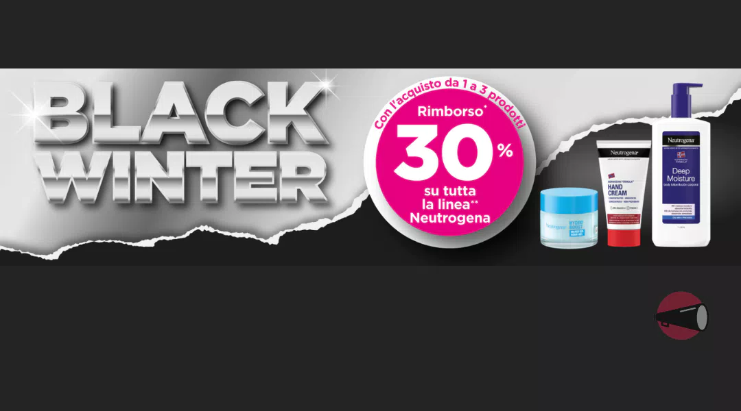 Cashback “Black Winter Neutrogena”