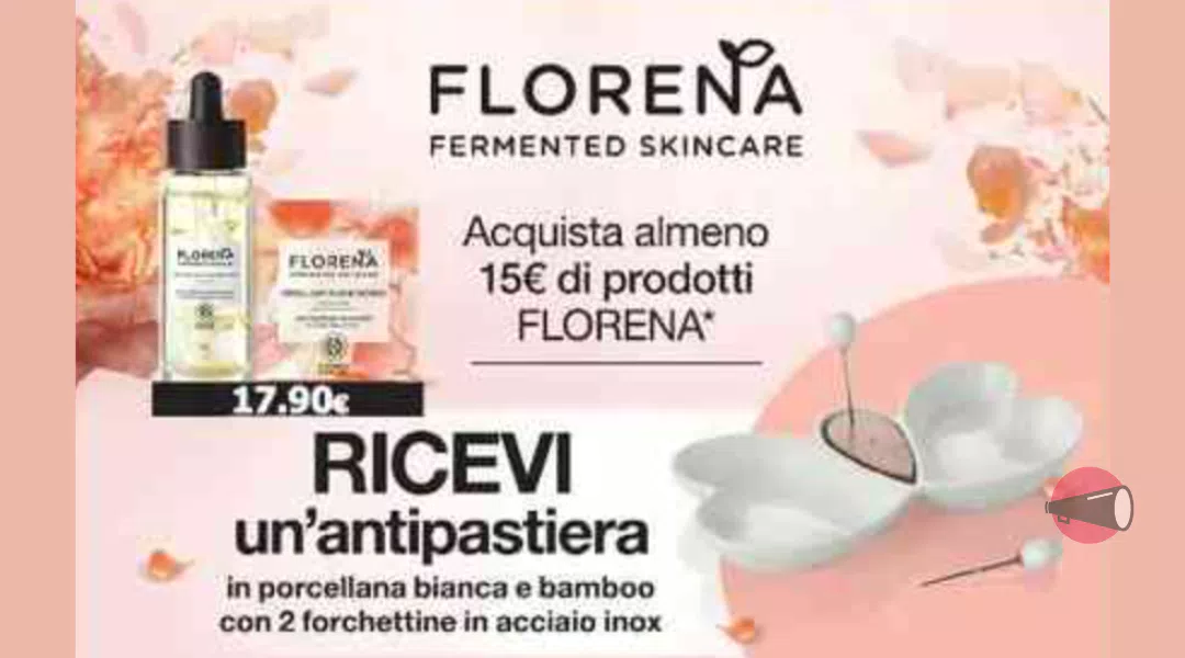 Florena Fermented Skincare ti regala l’antipastiera Brandani a forma di farfalla!
