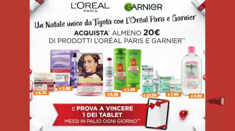 Concorso L'Oral Paris e Garnier x Tigotà [Dicembre 2023]