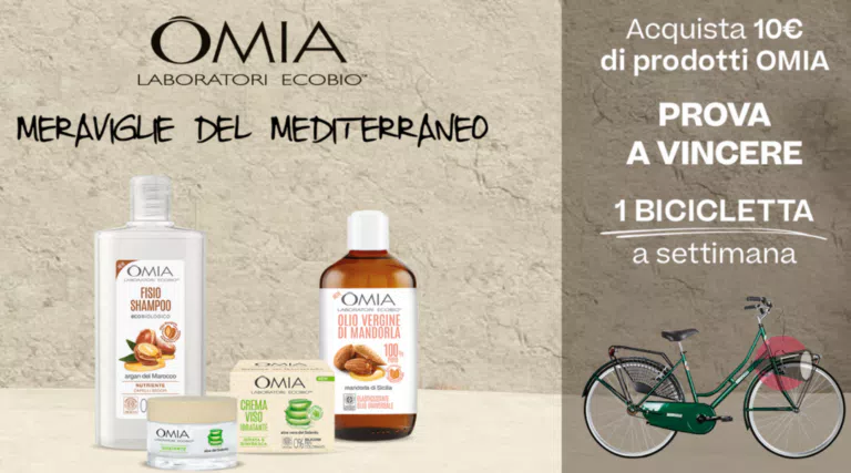Concorso Omia: vinci bicicletta Doniselli