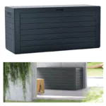 Baule in pvc da giardino con maniglie effetto legno in offerta (-47%)