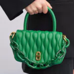 Iva Boxy Top Handle Bag - Green (-41% di sconto)