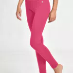 Leggins vita incrociata rosa (-30% di sconto)