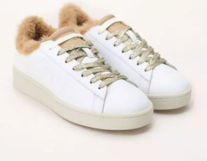 Sneakers monocolour con interno in pelliccia (-63% di sconto)