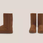 Stivaletti scamosciati con eco pelliccia interna a € 9,59