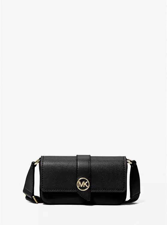 Borsa a tracolla monospalla Greenwich extra-small in pelle Saffiano