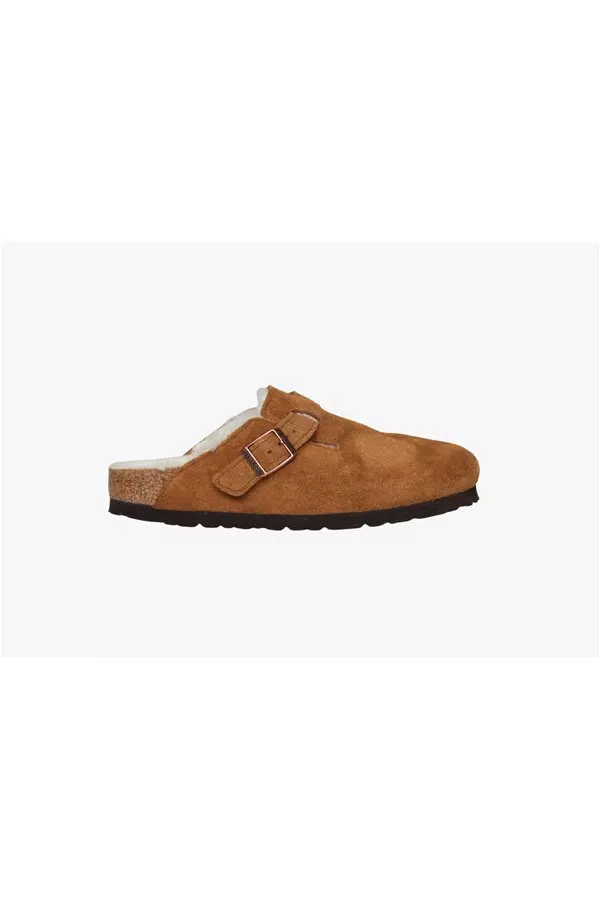 BIRKENSTOCK SABOT DONNA BOSTON SHEARLING MINK