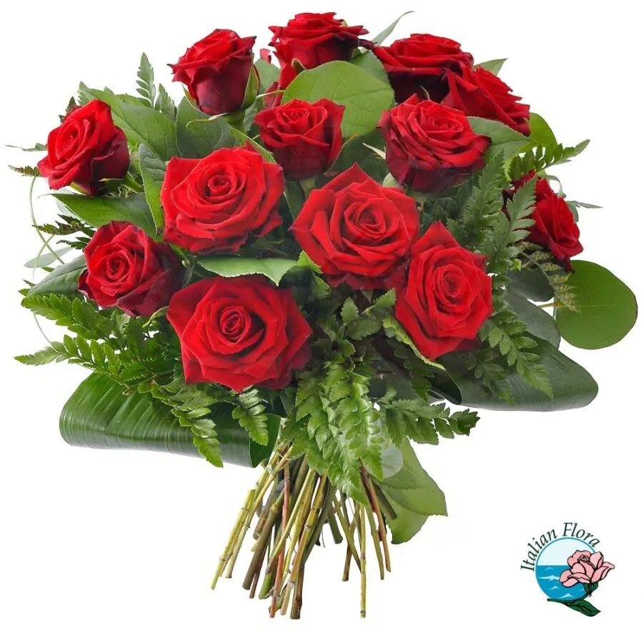 Bouquet di roselline rosse