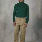 Pullover morbido a collo alto