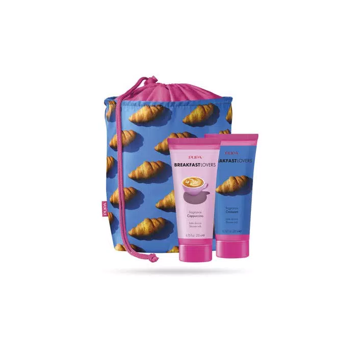 Pupa Breakfast Lovers Kit 3 Latte Doccia 2x200ml 001 Cappuccino/Croissant