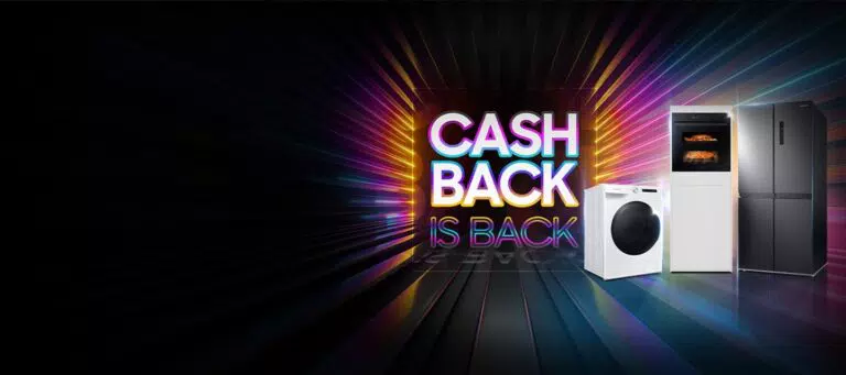 Samsung “Cashback is back” 2024: ricevi fino a 100€ di rimborso
