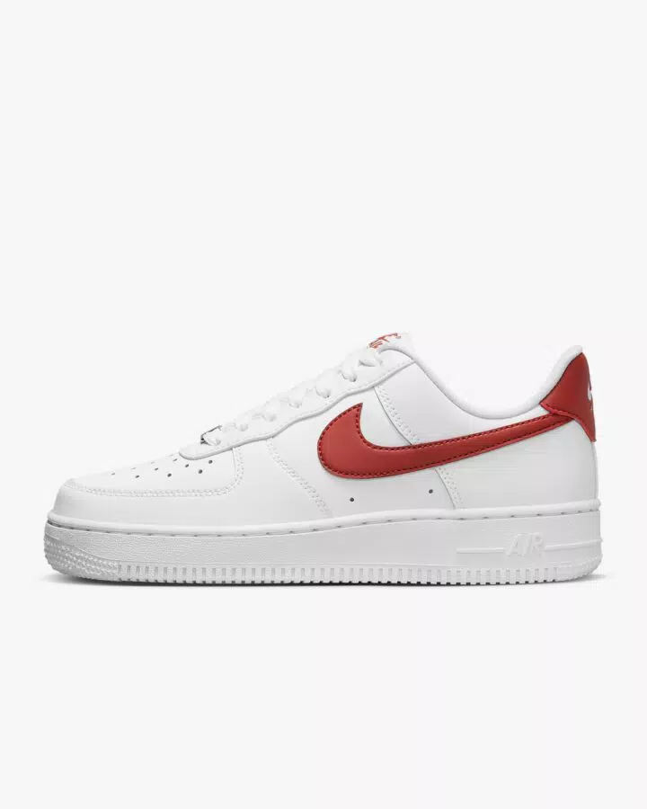Nike Air Force 1 '07 - bianco/rosso (-50% di sconto)