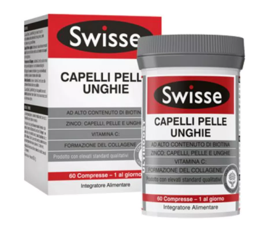 Swisse capelli pelle unghie 60 compresse
