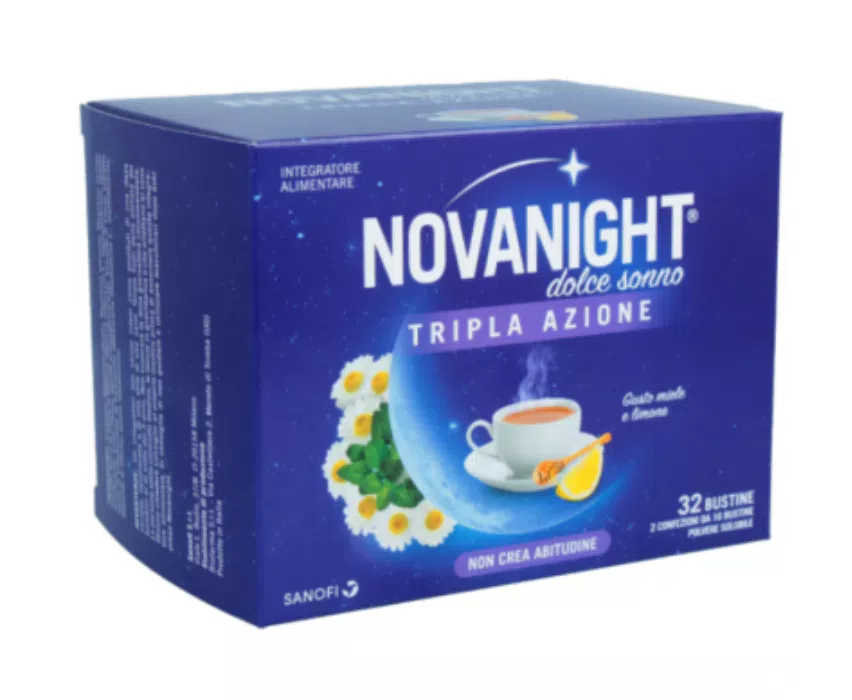 Novanight dolce sonno tripla azione 32 bustine