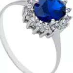 anello fidanzamento Solitario GioiaPura Oro 375