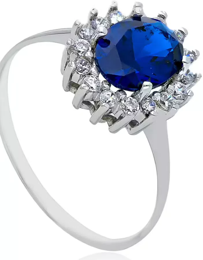 anello fidanzamento Solitario GioiaPura Oro 375