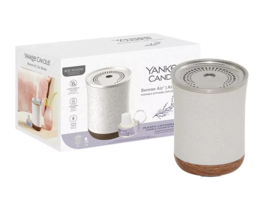 Diffusore elettrico Serene Air con fragranza Yankee Candle (-50% di sconto)