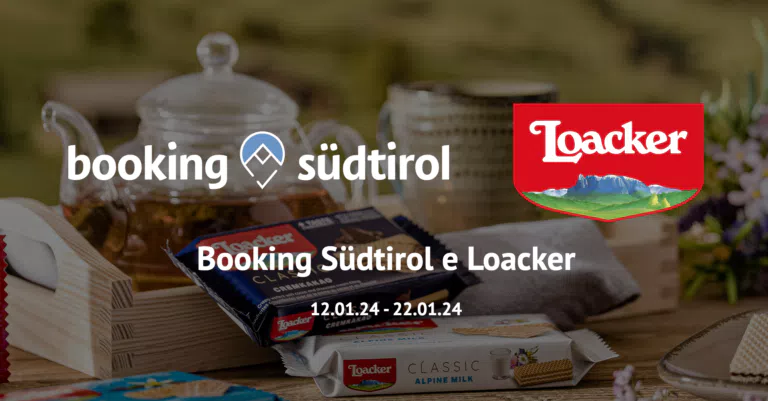 Concorso “Booking Südtirol e Loacker”: vinci buoni soggiorno