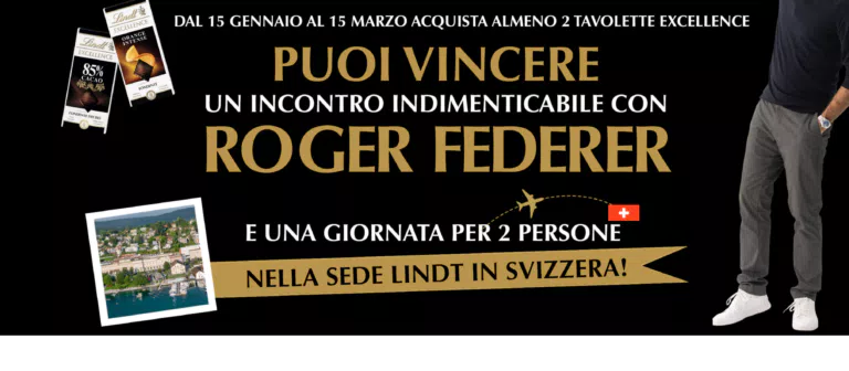 Concorso LINDT “Con Excellence vinci Federer”