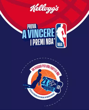 Kellogg’s NBA 2024: vinci viaggio negli USA e biglietti per una partita dell’NBA