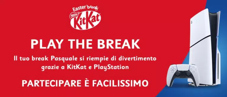 Concorso PlayStation e KitKat Pasqua 2024