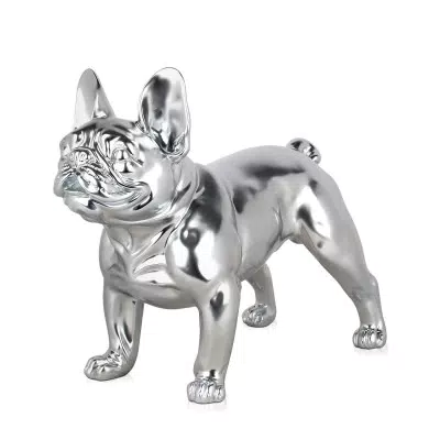 D5141RS - Bulldog francese statua in resina