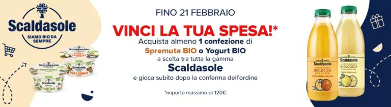 Vinci la spesa con Scaldasole e Carrefour