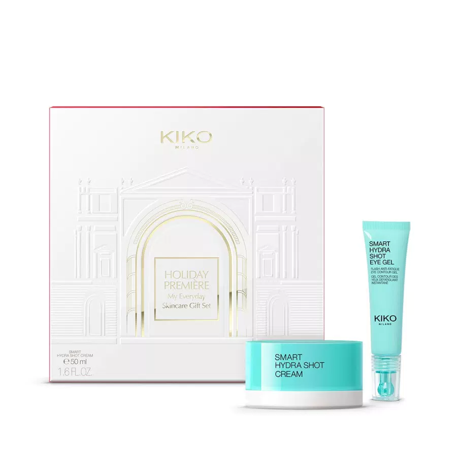 Kiko Gift set occhi: crema viso idratante e gel idratante contorno occhi